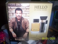 lionel richie hello gift set b/n boxed