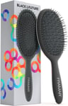 Framar Wet Hair Brush Detangler Curly Hair Brush Women Detangle Hair Brush Blac