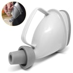 Unisex Potty Pee Funnel Återanvändbar Vuxen Nöd Urineringsanordning Bärbar Man Kvinna Toalett för Bil, Camping, Resor, Utomhusaktiviteter, Vandring