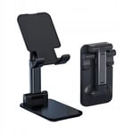 TABLET HOLDER STANDER FOLDABLE 4-13" pöytäteline musta