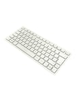 Cherry KW 7100 MINI BT - Tastatur - Tysk - Hvid