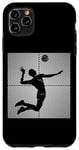 Coque pour iPhone 11 Pro Max Vintage-Volleyball Ballon Balle de Volley-ball Volleyball