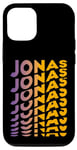 iPhone 12/12 Pro Jonas Tie Dye Groovy Hippie 60s 70s, Name Jonas Case