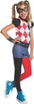 Harley Quinn Filles Fancy Dress DC Comic Book Jour Super-vilain Childs Costume, Small, âge 3 - 4 ans