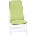 Coussin de Chaise Jardin Housse de Fauteuil Pliant Souple Doux Couleur Pastel Unie - Vert