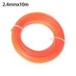 2.0mmx15m 2.4mmx10m Grass Trimmer Line Nylon Brush Cutter Wire