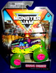 MONSTER JAM TRUCK 1:64 COLLECTOR STREET TREATS GRAVE DIGGER SERIES 35 2024 DENT