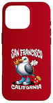 Coque pour iPhone 16 Pro San Francisco California Seagull French Fries Souvenir drôle