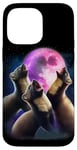 iPhone 14 Pro Max 3 Marten Howling At The Moon Funny American Pine Marten Kids Case