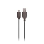 Maxlife USB - USB-C Kabel (Fast Charge 2A), 20cm, Svart