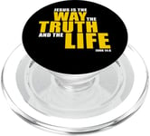 JESUS is the WAY the TRUTH and the LIFE – John 14:6 Bible PopSockets PopGrip for MagSafe