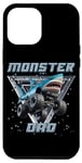 iPhone 15 Pro Max Shark Monster Truck Dad Monster Truck Are My Jam Truck Lover Case