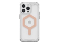 Uag Case For Apple Iphone 15 Pro Max [6.7-Inch] - Plyo Magsafe Ice/Rose Gold - Baksidesskydd För Mobiltelefon - Magsafe-Kompatibilitet - Tpu-Ram, Bakre Pc-Plåt - Ice/Rose Gold - För Apple Iphone 15 Pro Max