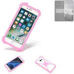 protective ring for Asus Zenfone 11 Ultra Silicone Case Softcase Bumper pink