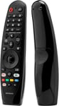 Magic Remote Telecommande Universelle De Rechange Pour Lg Smart Tv Avec Fonction Pointeur Compatible Avec Mr20 Mr19Ba Mr18Ba