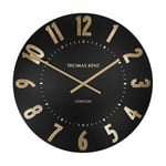 JOHN LEWIS NEW Thomas Kent Mulberry Wall Clock Noir - 12 inch (30cm)