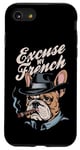 Coque pour iPhone SE (2020) / 7 / 8 Bulldog français Excuse My Frenchie Vintage Bulldog Lover