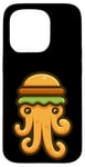 iPhone 15 Pro Octopus Burger Sea Food Kraken Tentacle BBQ Octopuses Case