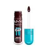 NYX Professional Makeup, Lip IV, Gloss, jusqu'à 12h d'hydratation, hautement pigmenté, fini brillant, Water 'Bout Wine?