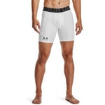 Under Armour 2P HeatGear Mid Compression Shorts Hvit XX-Large Herre