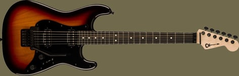 Charvel Pro-Mod So-Cal Style 1 HH FR E 3 Tone Sunburst Electric Guitar