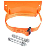 Support Monté sur Cylindre de Bouteille Gaz abs pour Camping-Car rv Caravane, Orange