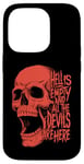 iPhone 14 Pro Hell is Empty And All The Devils Are Here Shakespeare Skull Case