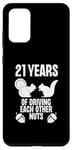 Coque pour Galaxy S20+ 21 ans à se rendre dingues, femme, mari, mariage