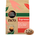 Pack de 12 capsules café Neo par Nescafé Dolce Gusto Espresso