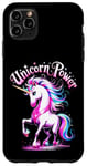 iPhone 11 Pro Max Cute Girl's Magical Unicorn Power Case