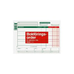 Blankett bokföringsorder | A5L 1x50 blad | 10st