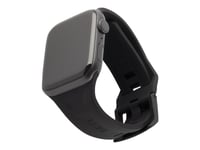 Uag Apple Watch Band 45Mm/44Mm/42Mm, Series 7/6/5/4/3/2/1/Se - Scout Black - Klokkestropp For Smart Armbåndsur - Svart - For Apple Watch Hermès Series 7, Hermès Series 9, Nike Series 7, Series 10, Series 8, Series 9