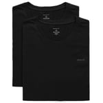 Gant 2P Basic Crew Neck T-Shirt Svart bomull Small Herr