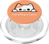 Cute Cat Kawaii Popsocket for Animal Lovers PopSockets PopGrip for MagSafe