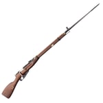 Black Ops Bolt Mosin-Nagant 1891/30 Spring Rifle with Metal and Wood 6mm