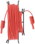 Metrel A 1640 Câble de mesure de sécurité avec fiche banane 4 mm et fiche banane 4 mm Rouge 20 m