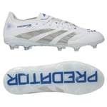 adidas Predator Pro FG Polar Victory - Hvit/Sølv/Blå - Gress (FG), størrelse 39⅓