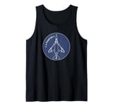 F-4 Phantom II American Jet Plane Badge Tank Top