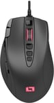 Souris Filaire Gamer Lm25-Capteur Optique Haute-Précision 12000 Dpi,13 Boutons Programmables,Lumière Led 16.8 Millions Rgb-Accessoire Gaming Compatible Avec Ordinateur Portable & Fixe