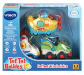 Tut Tut Aventures Tut Tut Bolides - Coffret Trio Loisirs (Avion + Formule 1 + Bus)