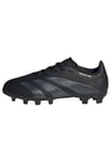 adidas Predator League J Football Boots Multi Ground, Core Black/Carbon/Gold Metallic, 2 UK