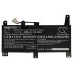 Battery for Asus ROG Strix Scar 17 G732LWS-HG013T G732LWS-HG039T 4300mAh