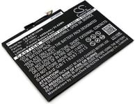 Kompatibelt med Acer Switch 5 SW512-52P-72K1, 7.6V, 4450 mAh