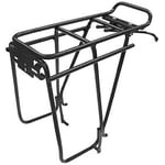 Tortec Transalp Bike/Cycling Rear Disc Brake Pannier Bag Rack - Black