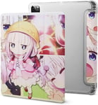 Coque Ipad Pro 2021 Miss Kobayashi's Maid Dragon Thor Avec Plumier, Résistant Aux Chocs, Mise En Veille/Réveil Automatique, Housse De Protection Transparente Pour Tablette 11 Pouces