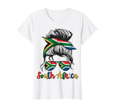 Suid-Afrika South Africa Flag Girls South African Girl Kids T-Shirt