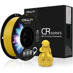 Creality PETG Filament 1.75mm, Officiel Imprimante 3D Filament, Pas d'emmêlement, Forte Adhérence et Performance de Surplomb Précision Dimensionnelle +/-0.03mm, 2.2lbs/Spool, Jaune