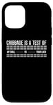 Coque pour iPhone 15 Pro Cribbage Lover Cribbage Jeu de société Champion Cribbage