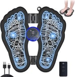 EMS Foot Massager, Electric Foot Massagers for Pain and Circulation Portable Mat