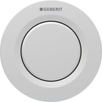 GEBERIT Typ 01 fjärrkontroll 1 flush pneu/mur plast Lätt att rengöra